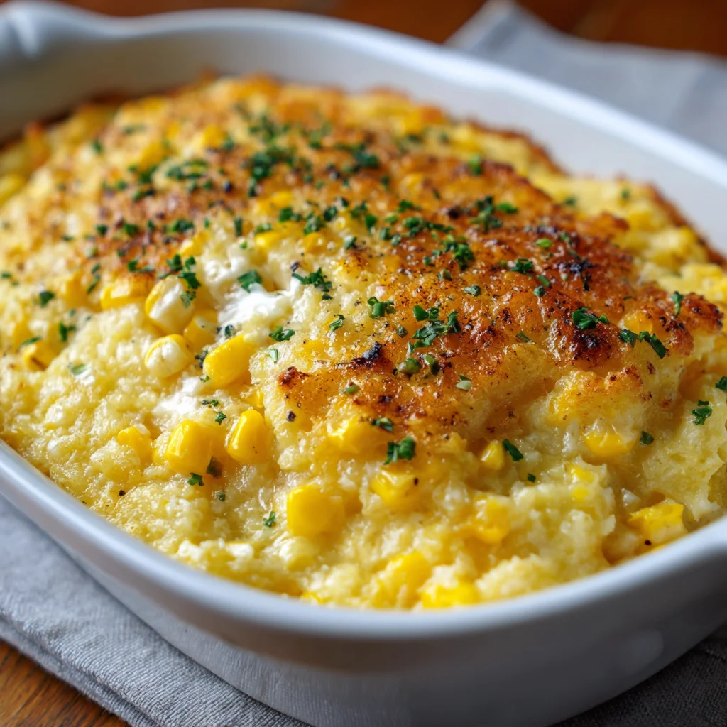 Sweet & Savory Honey-Glazed Corn Casserole – Creamy, Buttery & Irresistibly Glazed!