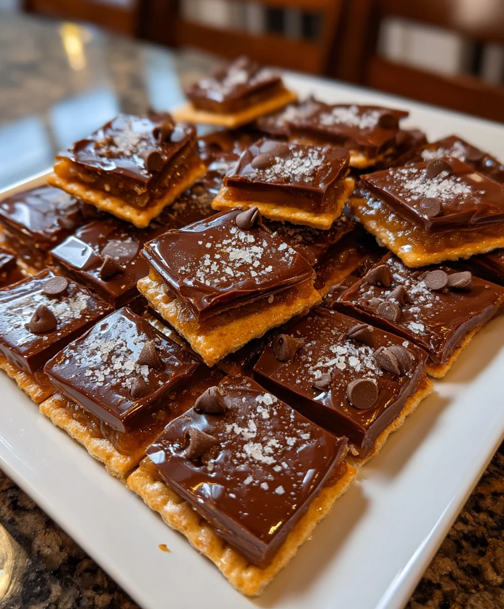 Churro Saltine Toffee Bites – Sweet, Crispy & Dangerously Addictive!