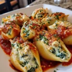 Spinach Ricotta Stuffed Shells – Creamy, Cheesy & Comfortingly Classic!