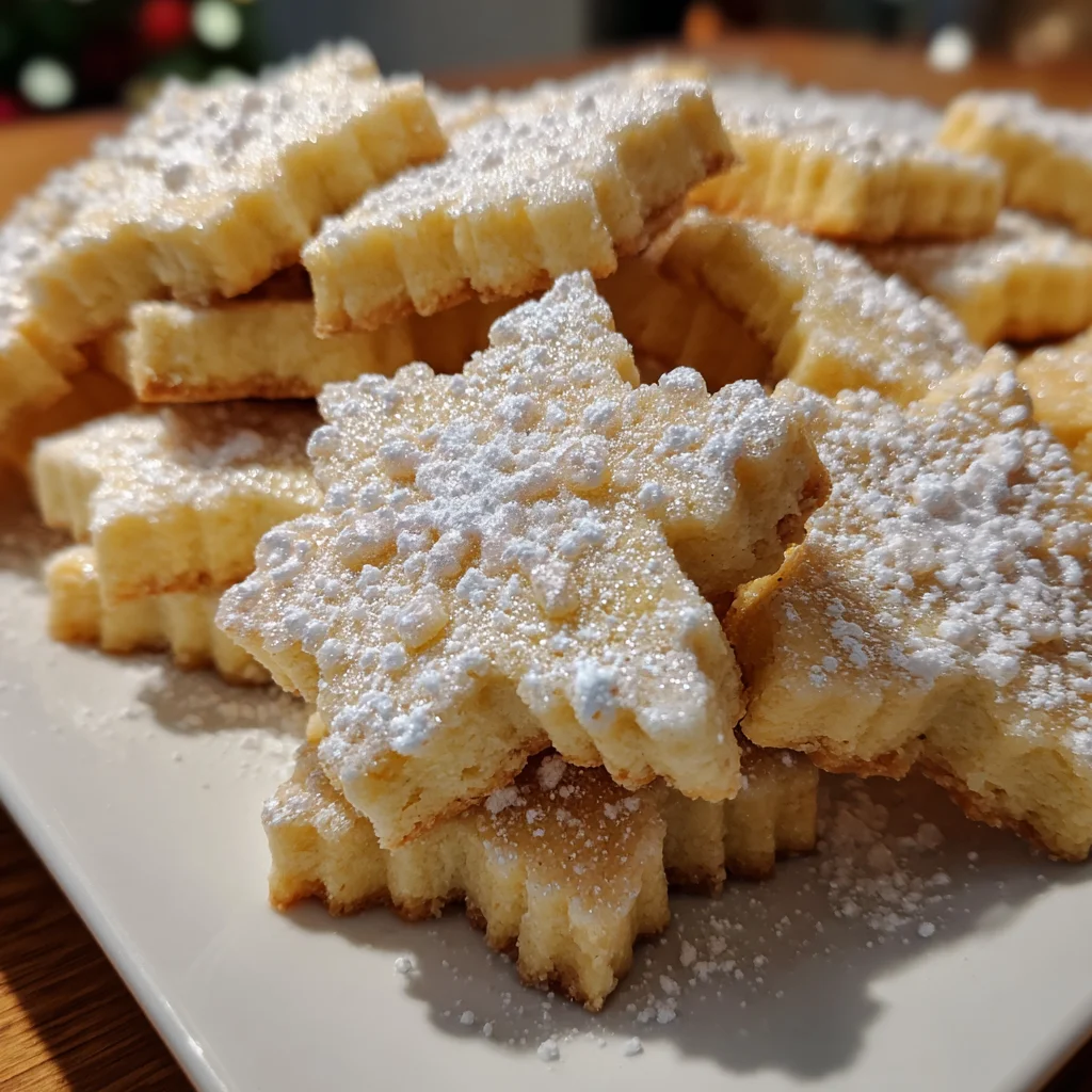 Festive Christmas Shortbread Cookies – Buttery, Melt-in-Your-Mouth & Perfectly Sweet!