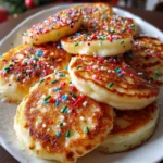 Christmas Pancakes with Festive Sprinkles – Fluffy, Fun & Holiday-Morning Magic!