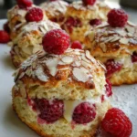 Raspberry Almond Scones Soft – Tender, Fruity & Bakery-Style Delicious!