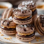Chocolate Peanut Butter Macarons – Elegant, Decadent & Irresistibly Smooth!