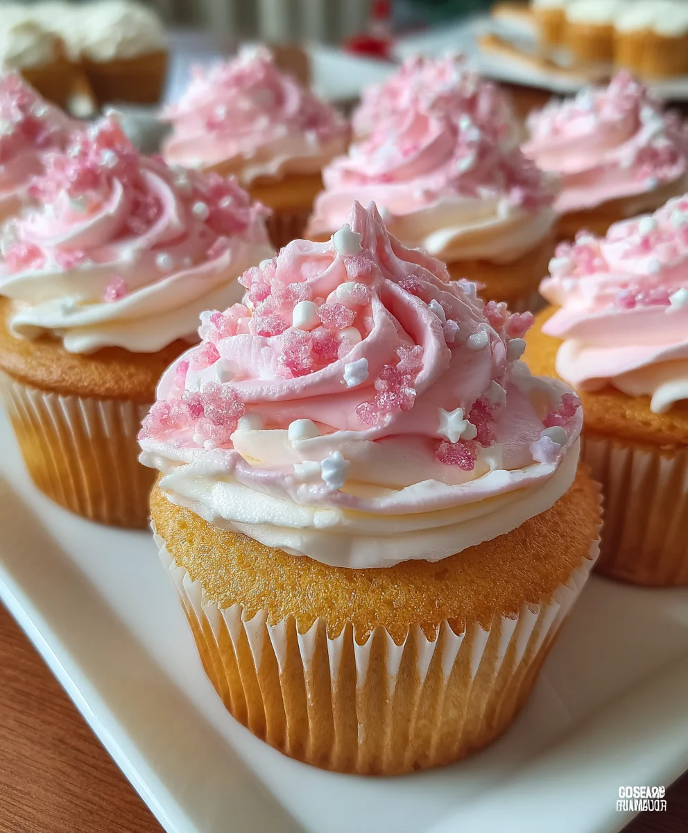 Pink Christmas Tree Cupcakes – Adorable, Festive & Pretty-in-Pink Holiday Magic!