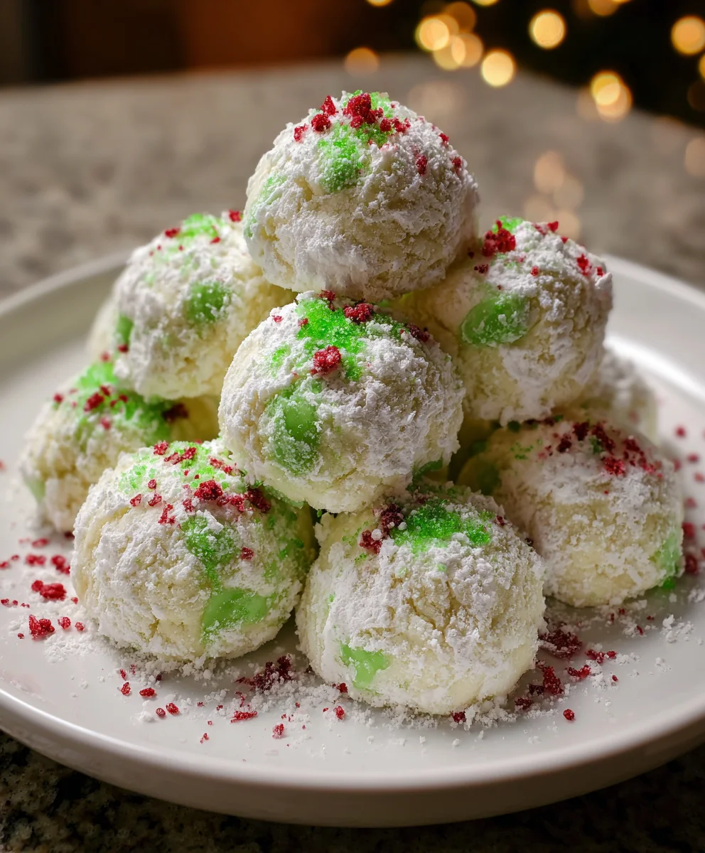Grinch Cookies – Sweet, Chewy & Full of Holiday Cheer!