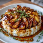 Baked Brie with Caramelized Apples – Buttery, Sweet & Elegantly Irresistible!