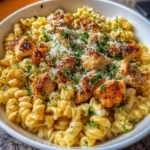 Creamy Garlic Parmesan Chicken Pasta – Rich, Savory & Irresistibly Comforting!