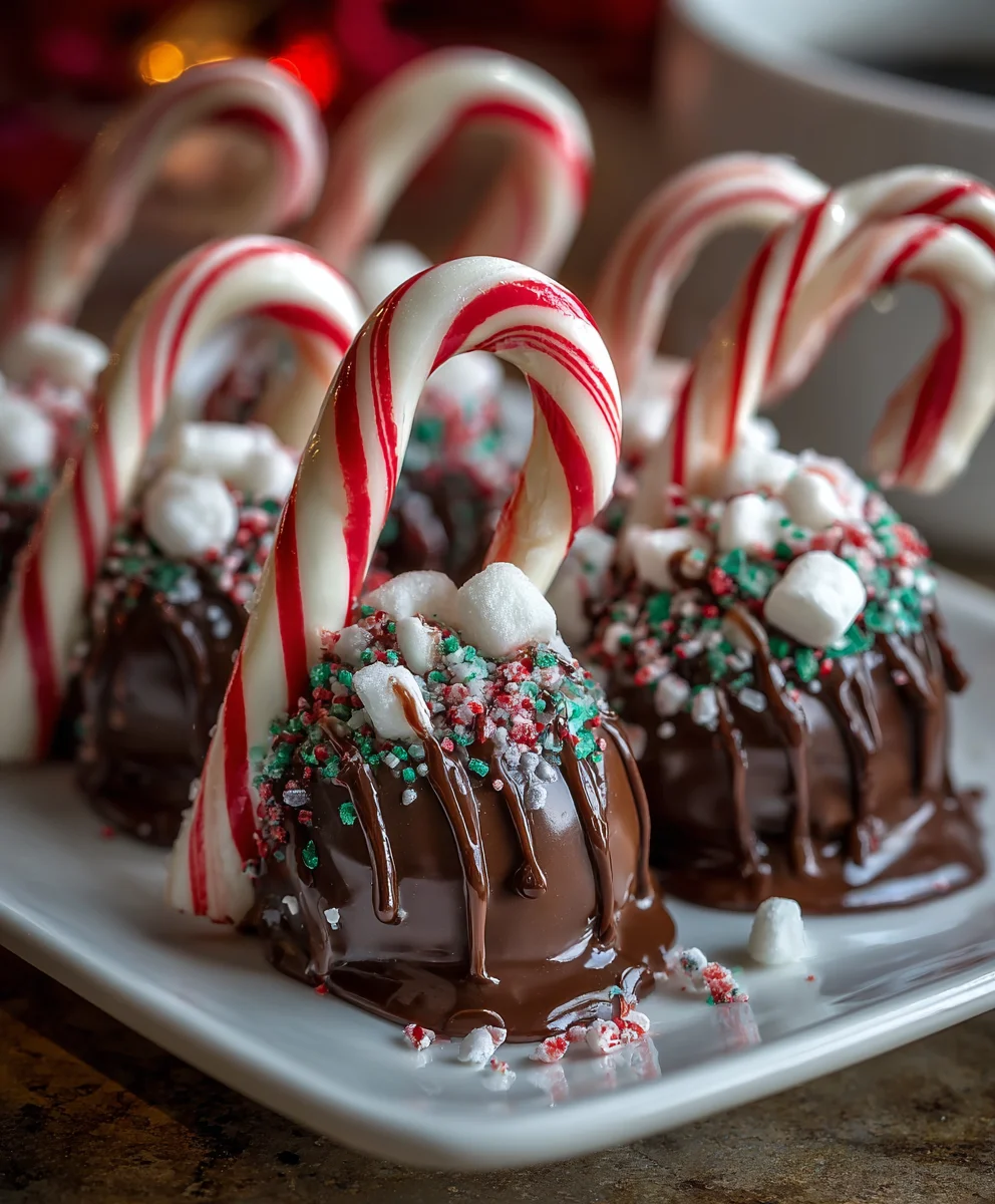 Chocolate-Dipped Candy Canes – Sweet, Festive & Perfectly Crunchy!