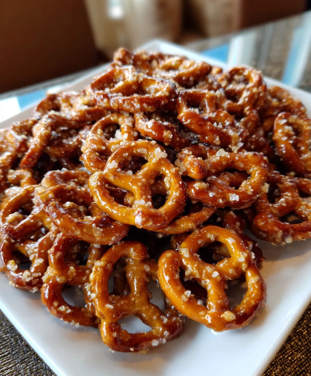 Church Lady Butter Toffee Pretzels – Sweet, Crunchy & Totally Addictive!