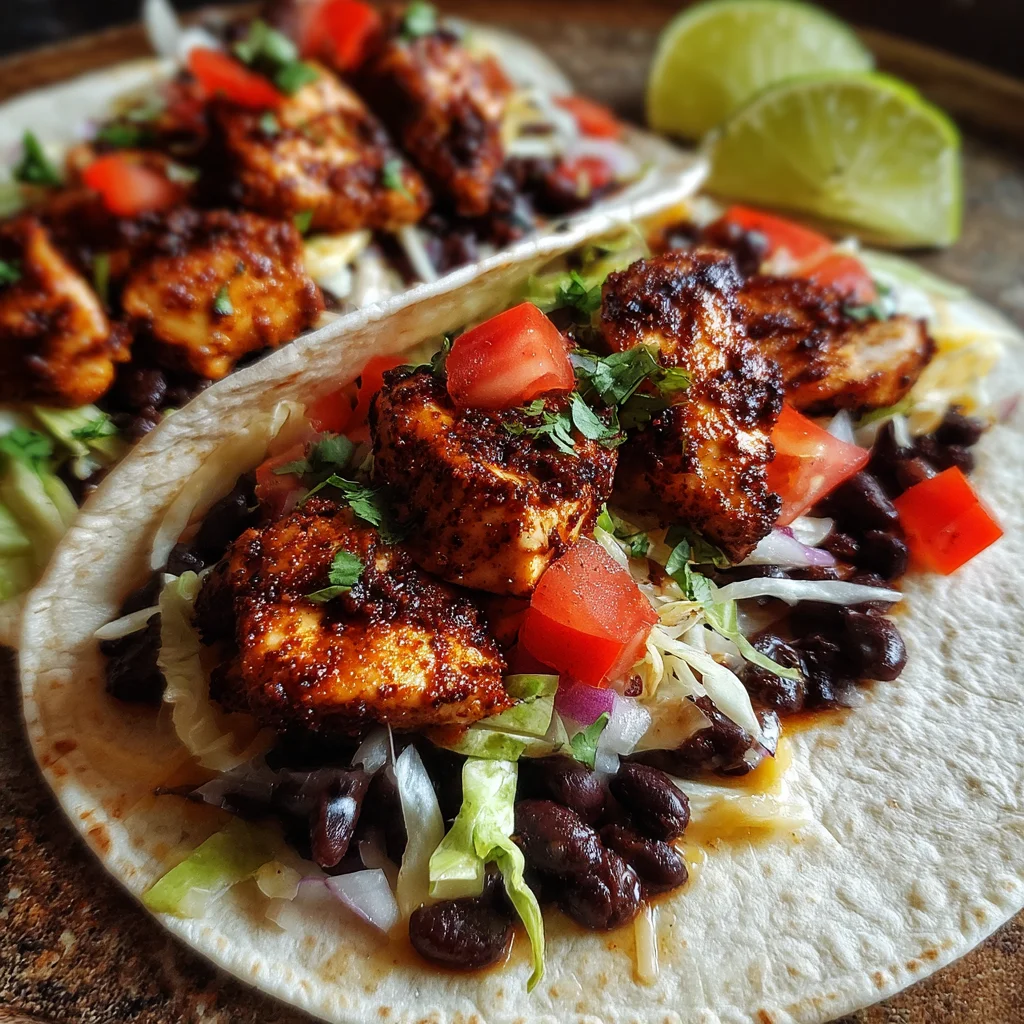 Spicy Cajun Black Bean Chicken Burritos – Flavor-Packed, Hearty & Incredibly Satisfying!
