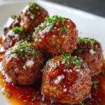 Sweet & Sticky Honey BBQ Meatballs – Irresistibly Glazed & Perfect for Parties!