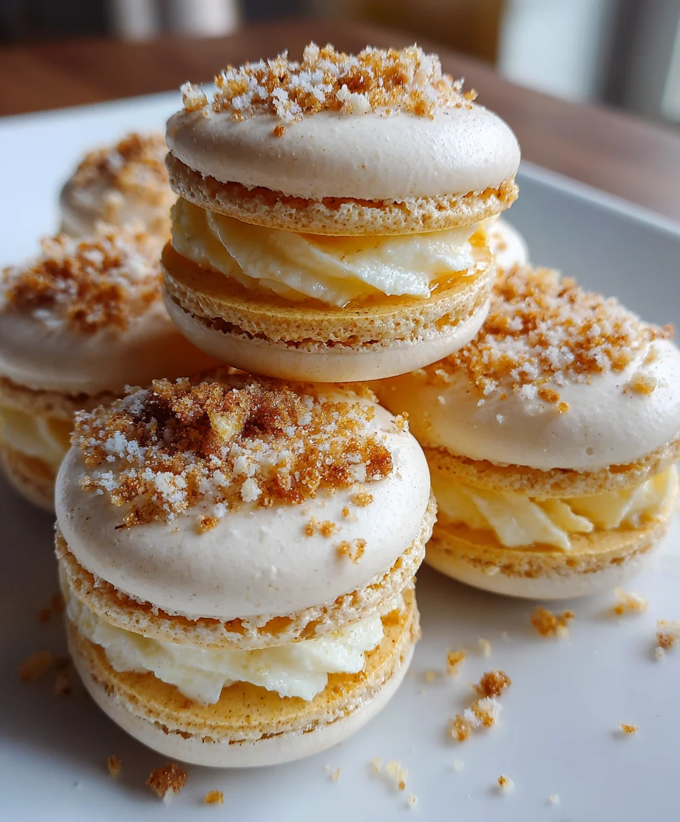 Apple Pie Macarons – Sweet, Spiced & Elegantly Festive!