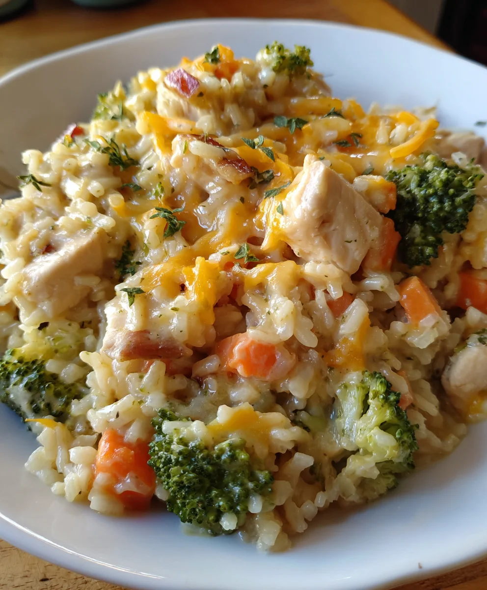 Healthy Chicken and Rice Casserole – Nourishing, Cozy & Perfectly Satisfying!