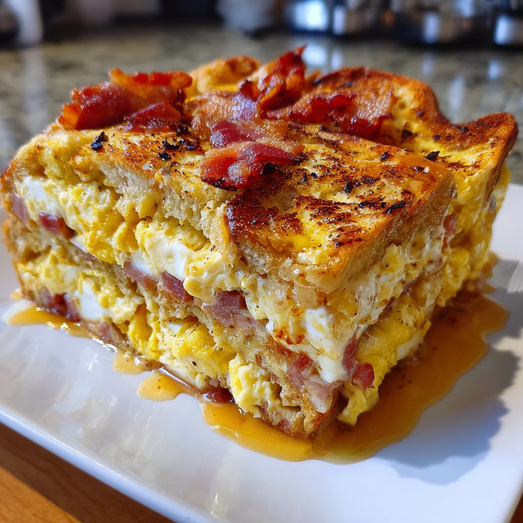 Ultimate Breakfast Lasagna – Savory, Cheesy & Layers of Morning Goodness!