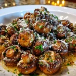 Creamy Garlic Parmesan Mushrooms – Rich, Savory & Irresistibly Velvety!