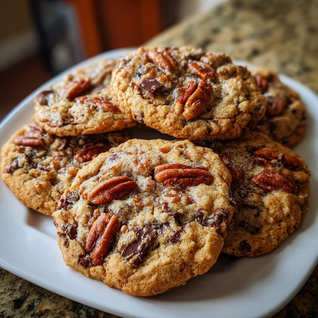 Decadent Brown Butter Bourbon Pecan Chocolate Chunk Cookies – Rich, Nutty & Irresistibly Chewy!
