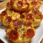Pizza Pot Pie Muffins – Cheesy, Savory & Perfectly Snackable!