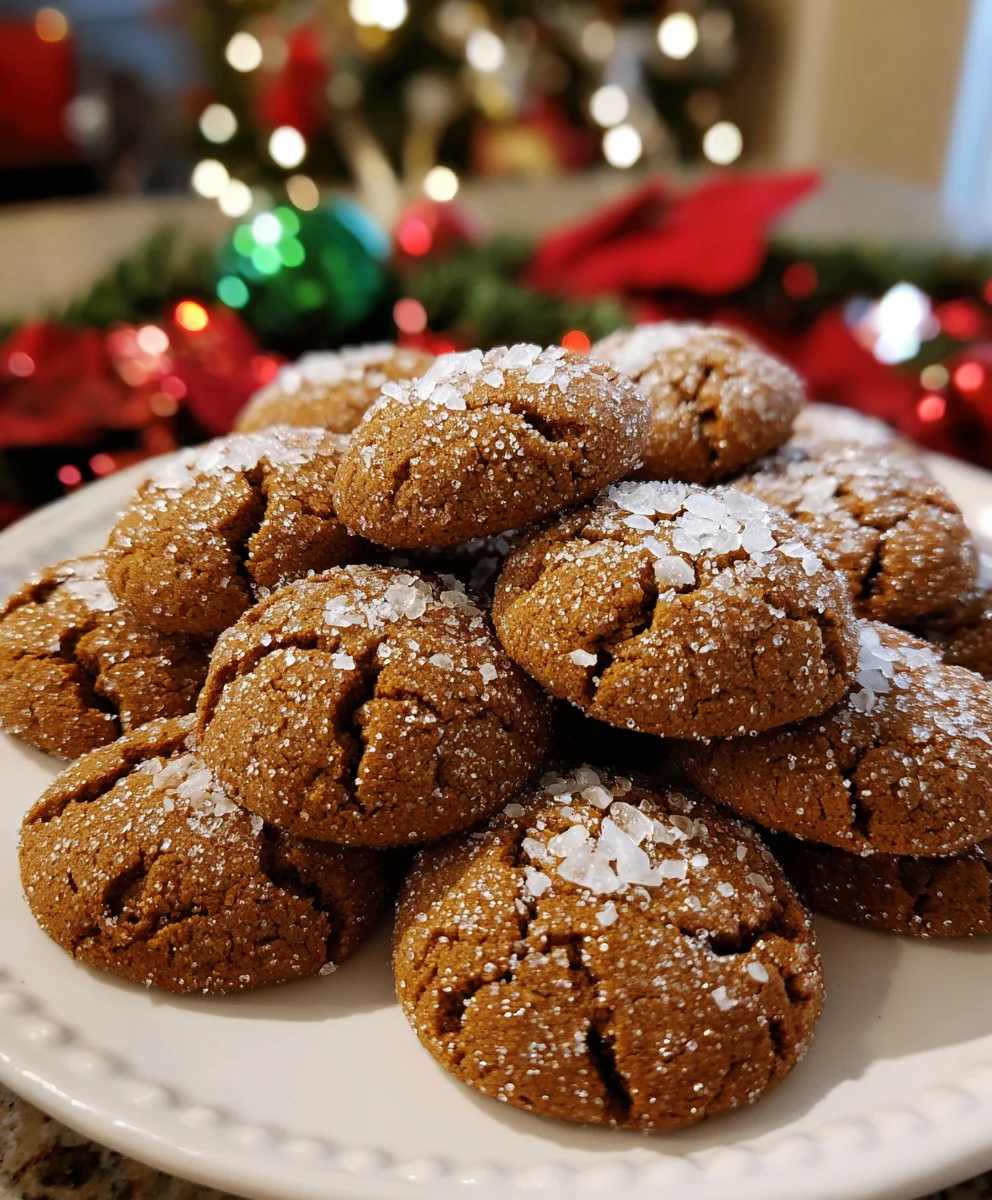 Gingerbread Kiss Cookies – Spiced, Festive & Melt-in-Your-Mouth Delicious!
