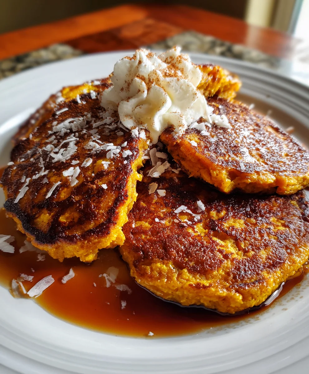 Fluffy Sweet Potato Pancakes – Gluten-Free, Naturally Sweet & Perfectly Spiced!
