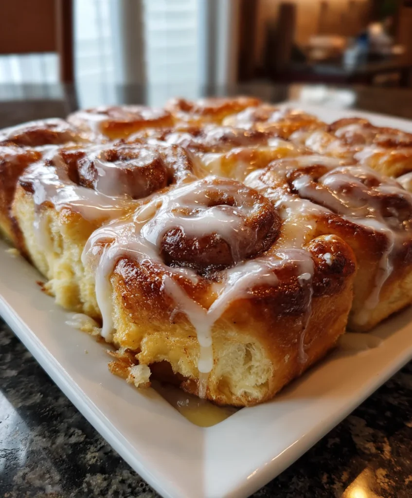 Decadent Cinnamon Roll French Toast Casserole – Gooey, Spiced & Effortlessly Amazing!