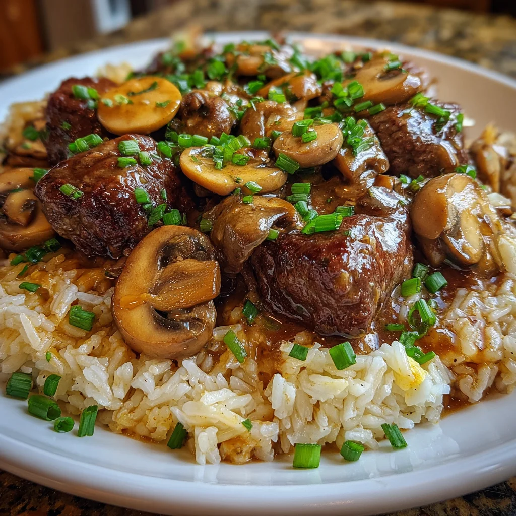 Hearty Cube Steak & Mushroom Casserole – Savory, Tender & the Ultimate Comfort Food!