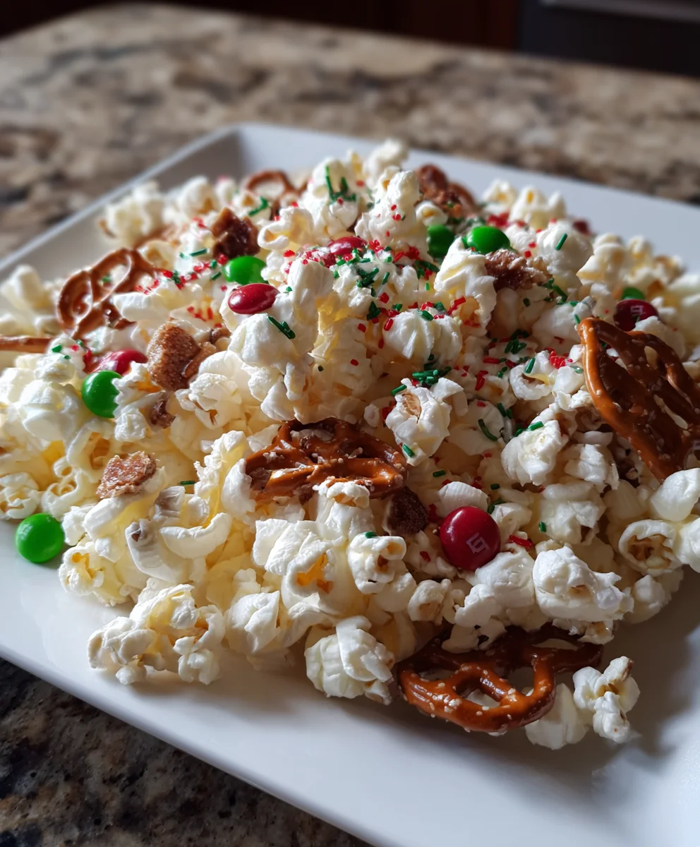 Christmas Popcorn – Sweet, Crunchy & Bursting with Festive Cheer!