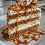 Moist Biscoff Cake Slice – Soft, Spiced & Irresistibly Buttery!