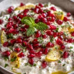 Pomegranate Feta Cheese Dip – Sweet, Tangy & Elegantly Irresistible!