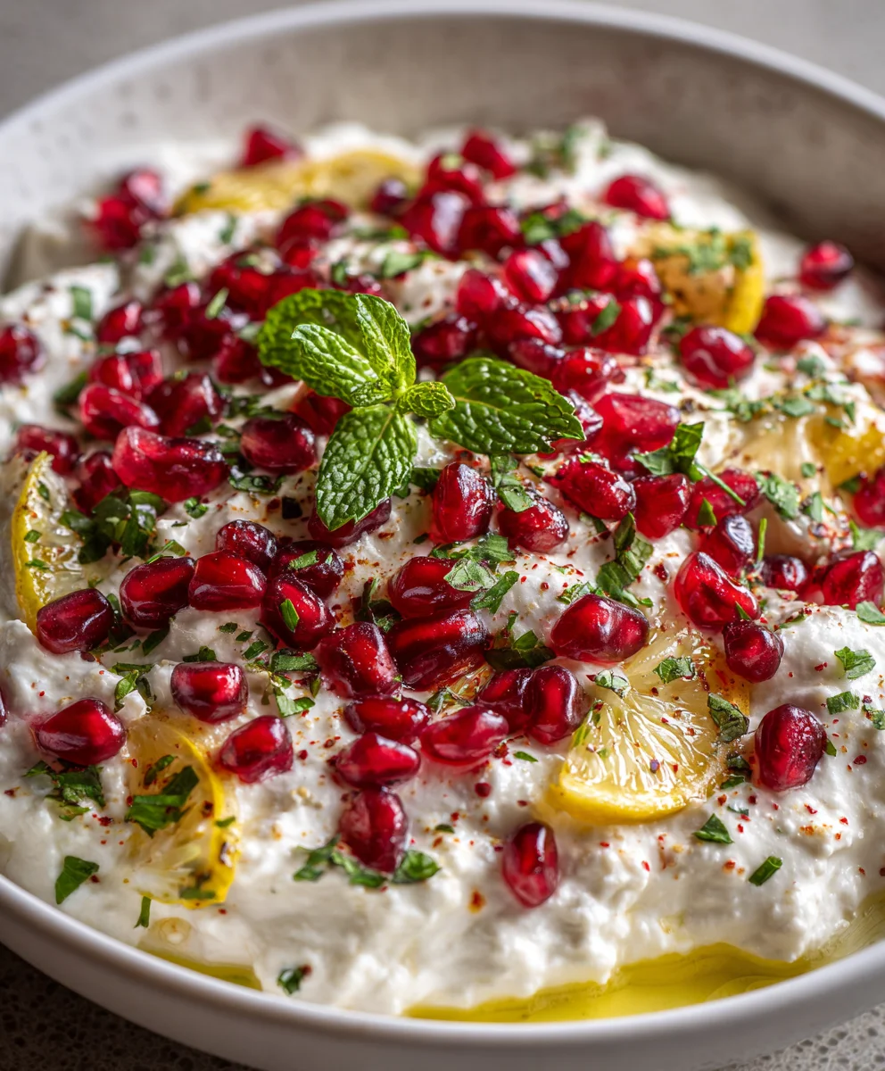 Pomegranate Feta Cheese Dip – Sweet, Tangy & Elegantly Irresistible!