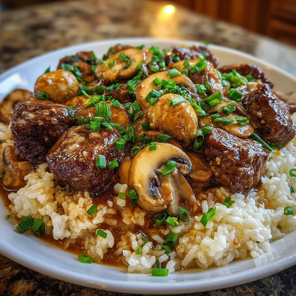 Hearty Cube Steak & Mushroom Casserole – Savory, Tender & the Ultimate Comfort Food!