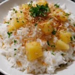 Tropical Coconut Pineapple Rice – Creamy, Sweet & Island-Inspired Bliss!