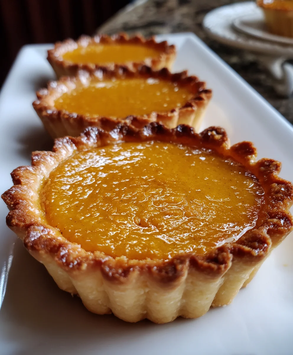 Mini Pumpkin Pies – Cute, Creamy & Full of Fall Flavor!