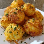Leftover Mashed Potato Cheese Puffs – Crispy, Cheesy & Pure Comfort in Every Bite!