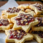 Sugar Plum Shortbread Cookies – Buttery, Festive & Melt-in-Your-Mouth!