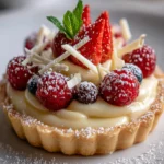 Elegant White Chocolate Mousse Tart – Silky, Sophisticated & Pure Indulgence!
