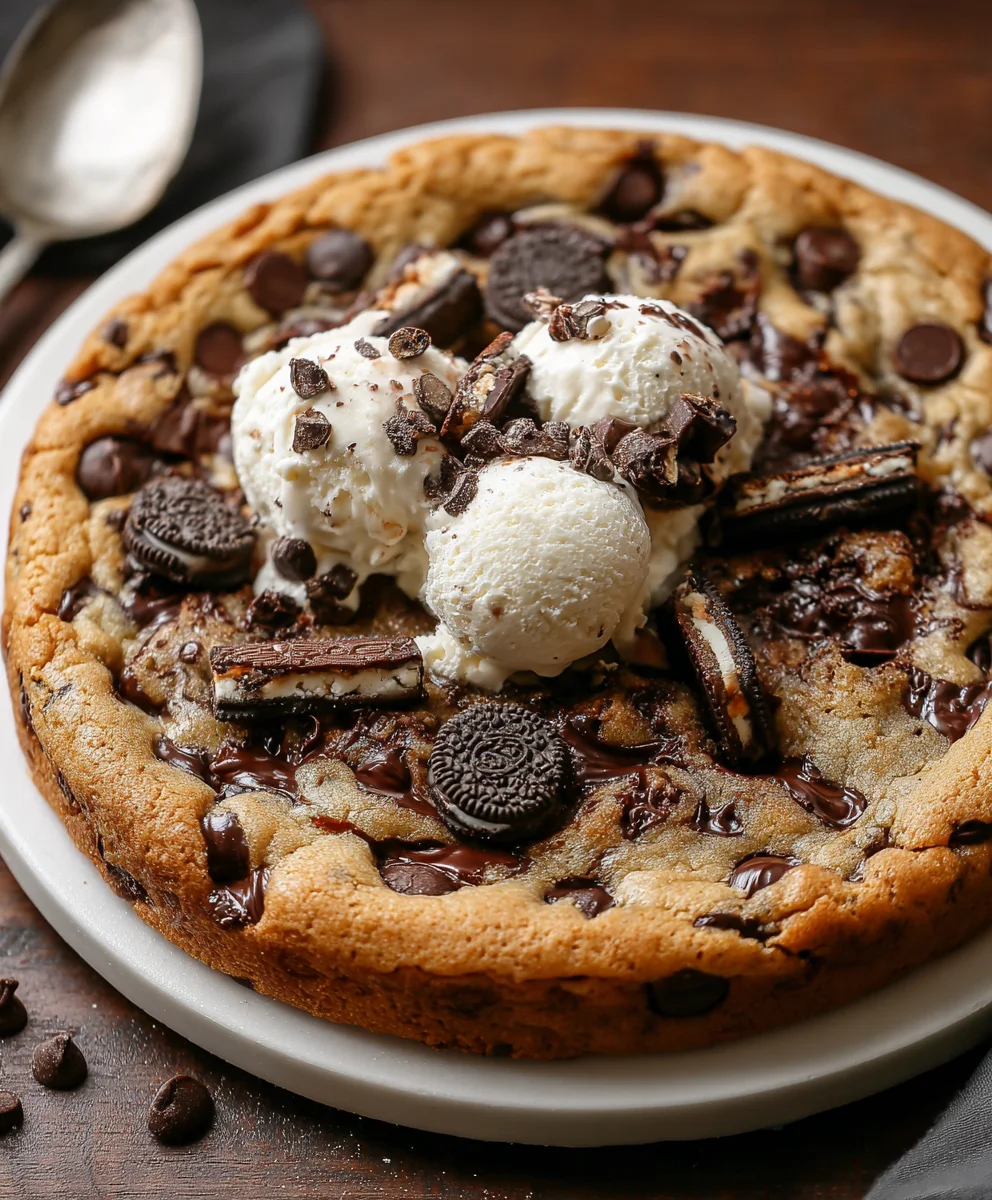 Cookies & Cream Skillet Cookie – Gooey, Chocolatey & Over-the-Top Delicious!