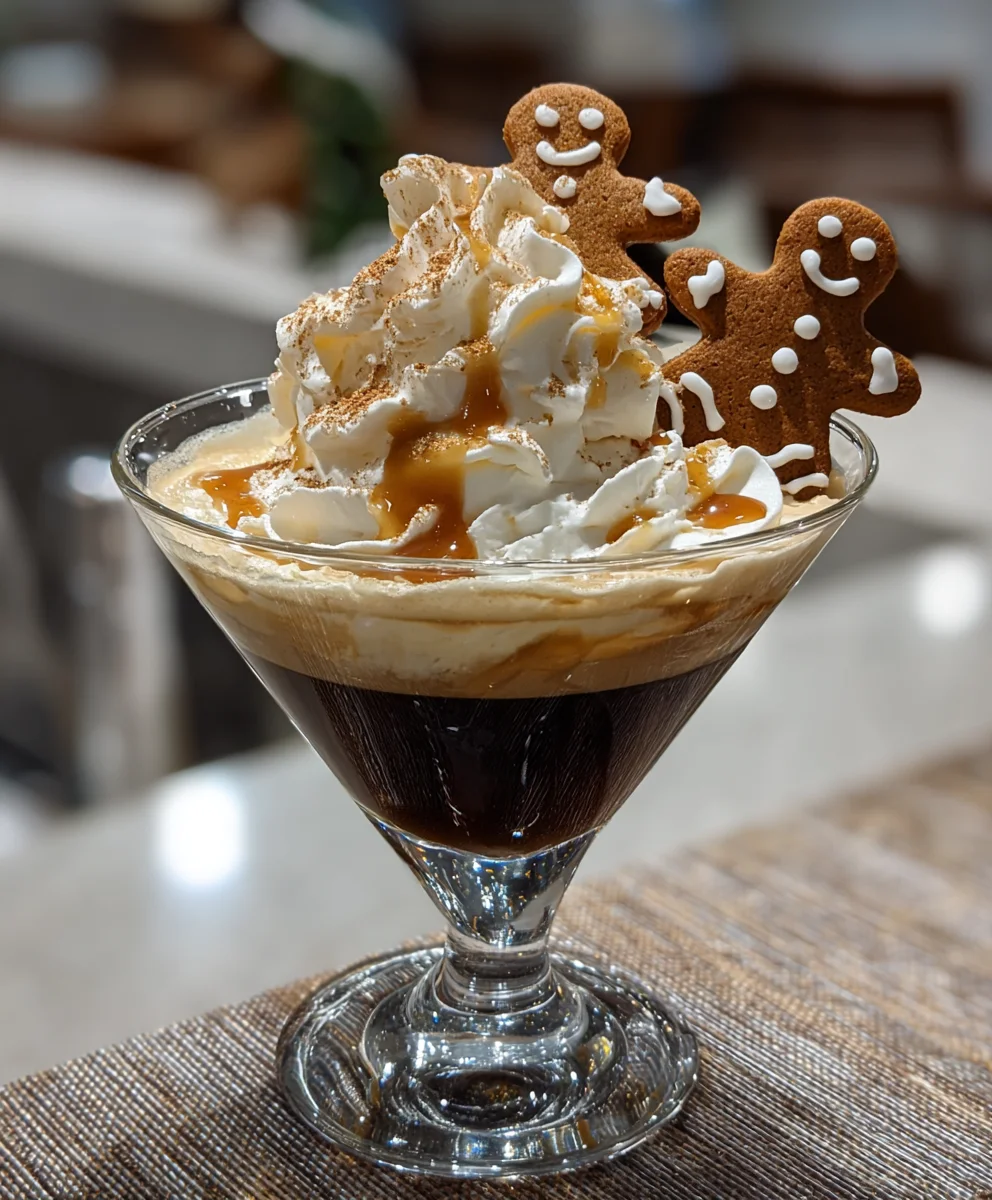 Gingerbread Cocktail with Cream – Warm, Spiced & Perfectly Cozy!