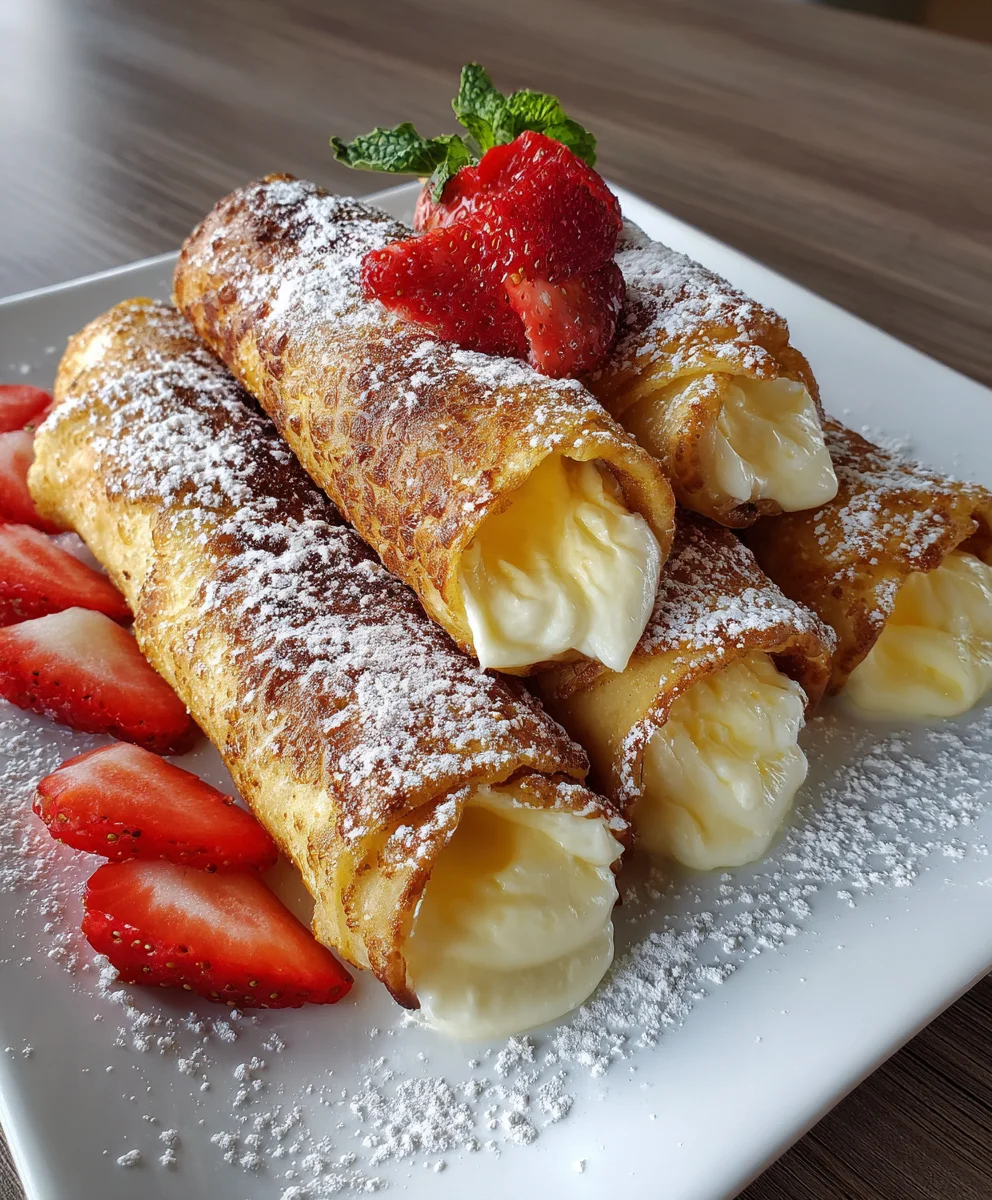 Cheesecake Egg Rolls Dessert – Crispy, Creamy & Totally Irresistible!