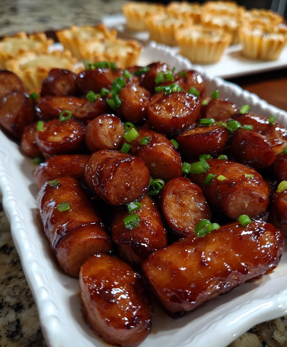 Honey Garlic Mississippi Lil’ Smokies Party Cups – Sweet, Savory & Party-Perfect!