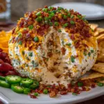 Jalapeño Popper Cheese Ball – Creamy, Spicy & Totally Addictive!