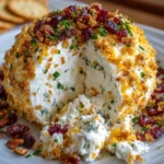 Easy Cheese Ball Party Snack – Creamy, Flavor-Packed & Always a Hit!