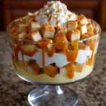 Caramel Apple Trifle Layers – Cozy, Creamy & Packed with Warm Fall Flavor!