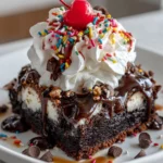 Heavenly Hot Fudge Sundae Brownie – Warm, Gooey & Pure Chocolate Heaven!