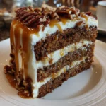 Southern Pecan Caramel Cake – Sweet, Nutty & Down-Home Delicious!