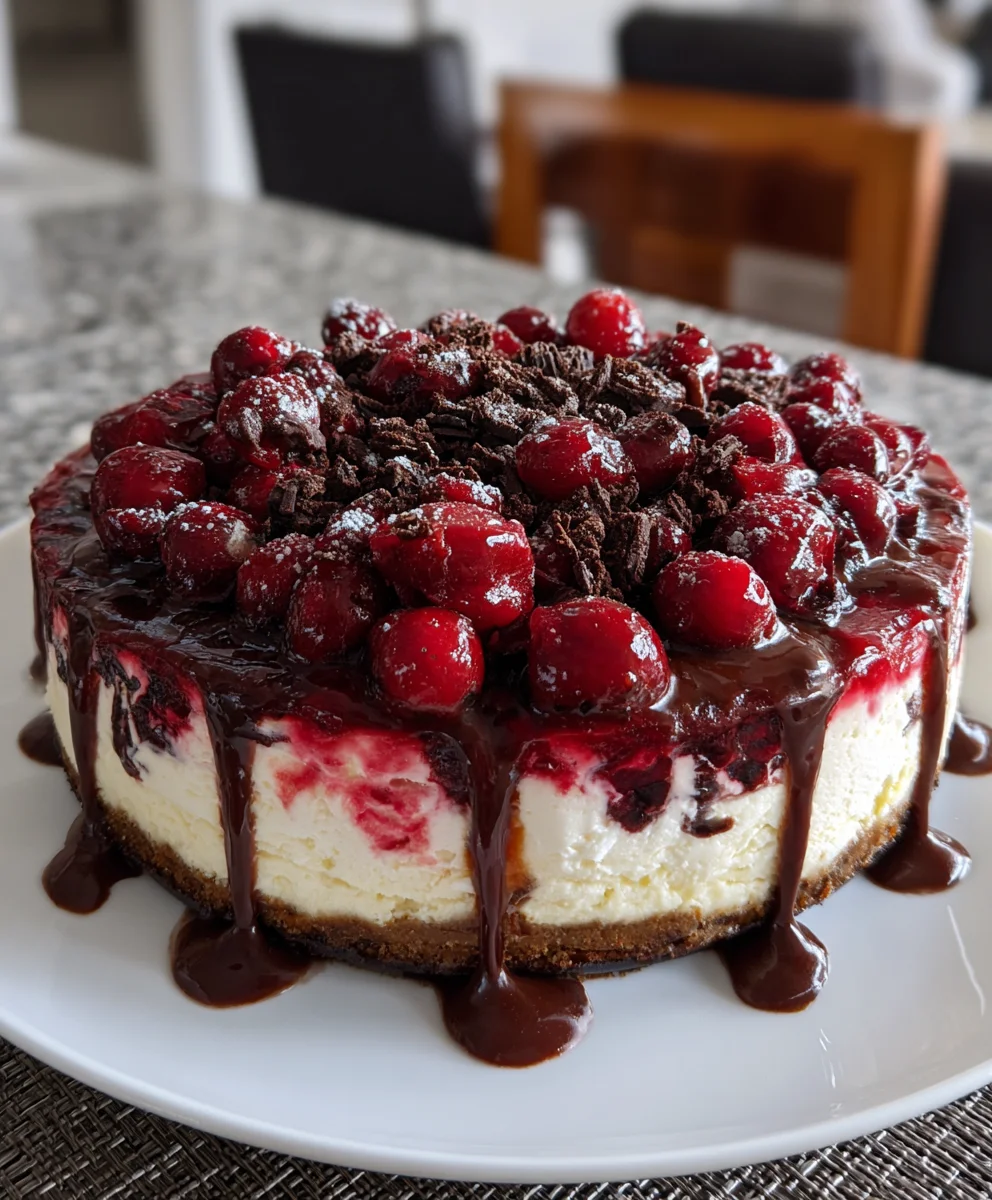 Cranberry Fudge Swirl Cheesecake – Creamy, Decadent & Festively Flavorful!