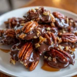 Chocolate Pecan Turtle Clusters – Gooey, Crunchy & Irresistibly Decadent!