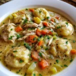 Vegan Chicken and Dumplings – Cozy, Creamy & Plant-Based Comfort at Its Best!