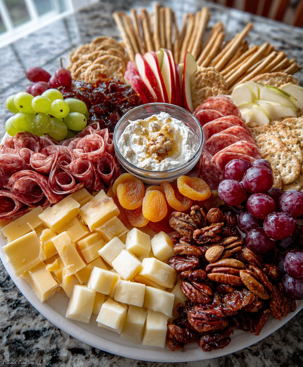Charcuterie Board Gingerbread Dip – Sweet, Spiced & Holiday-Perfect for Sharing!