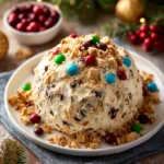 Christmas Cookie Dough Cheeseball – Festive, Fun & Irresistibly Sweet!