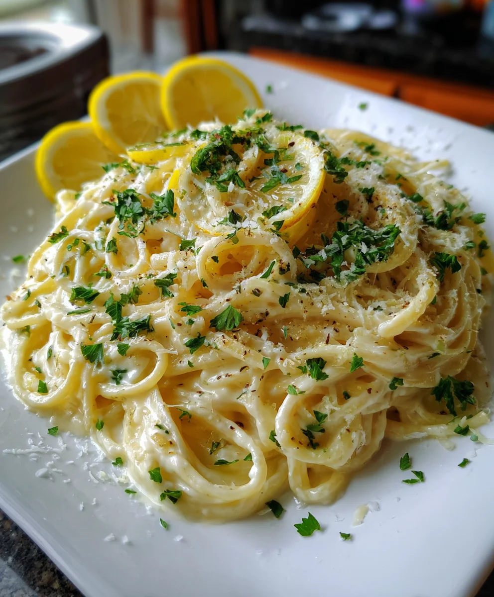 Creamy Roast Garlic & Lemon Pasta Sauce – Silky, Bright & Bursting with Flavor!